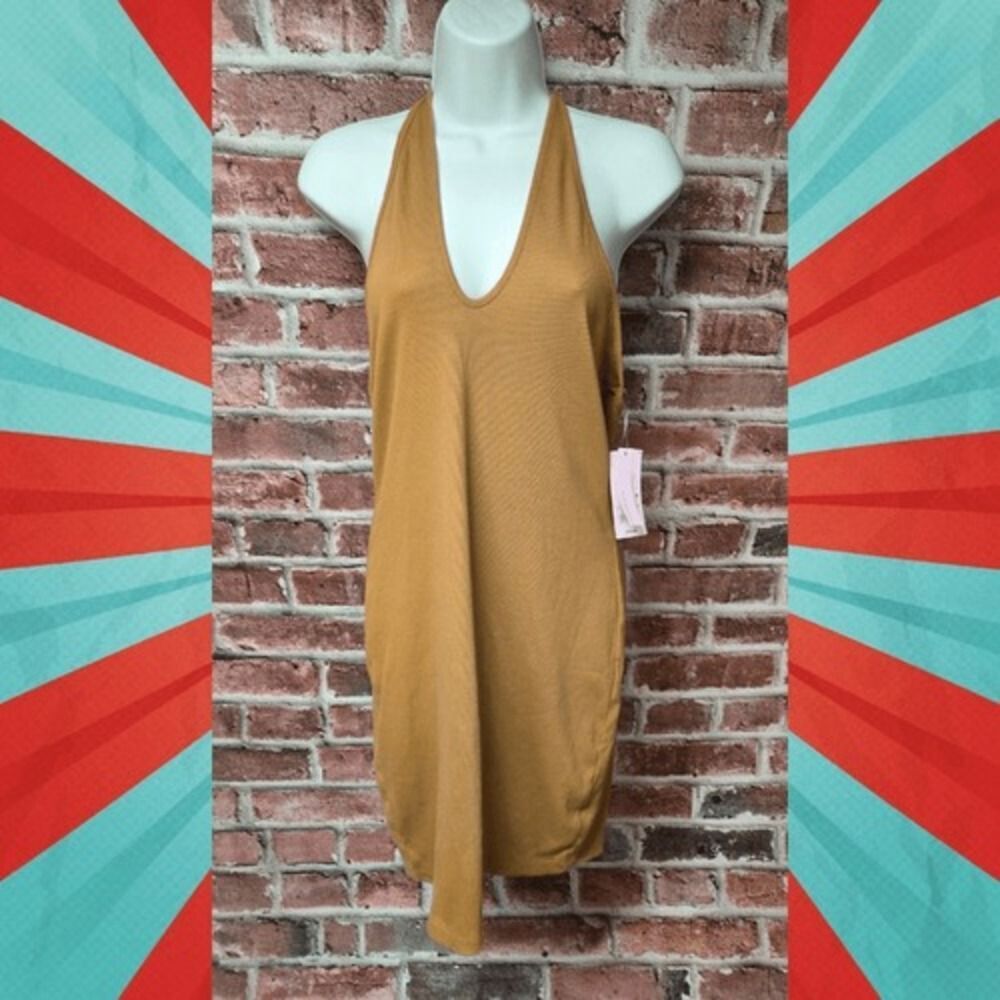 Women's WILD FABLE Ribbed Sleeveless Mini Dress XXL
